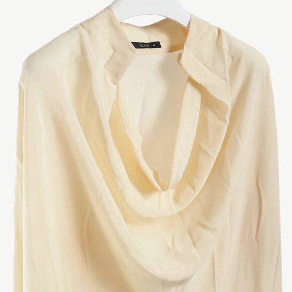 Etro Cream Silk Cowl Neck Tunic - Picture 3 of 9
